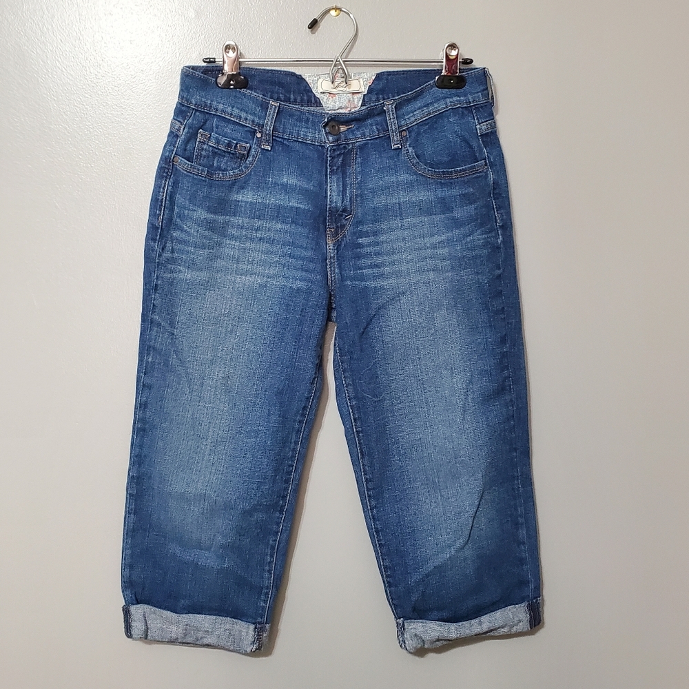 Levi's Capri Cuff Jeans Womens Size 6